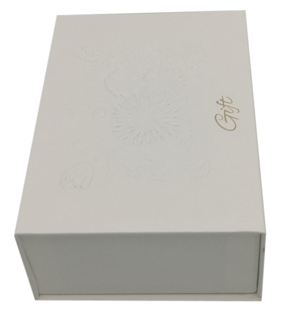 Embossed gift box