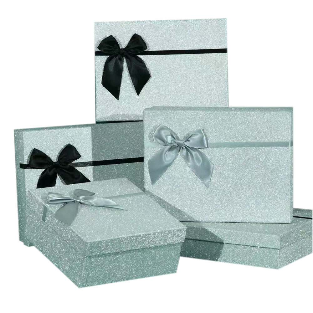 Glitter gift box